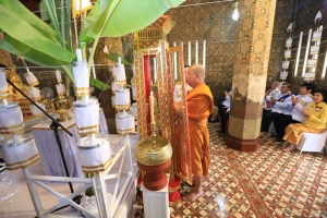 มรภ.เทพสตรี ร่วมพิธีทำน้ำพระพุทธมนต์ศักดิ์สิทธิ์ของจังหวัดลพบุรี