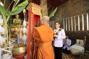 มรภ.เทพสตรี ร่วมพิธีทำน้ำพระพุทธมนต์ศักดิ์สิทธิ์ของจังหวัดลพบุรี