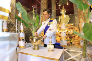 มรภ.เทพสตรี ร่วมพิธีทำน้ำพระพุทธมนต์ศักดิ์สิทธิ์ของจังหวัดลพบุรี