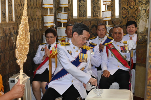 มรภ.เทพสตรี ร่วมพิธีทำน้ำพระพุทธมนต์ศักดิ์สิทธิ์ของจังหวัดลพบุรี