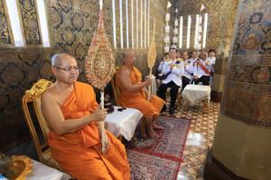 มรภ.เทพสตรี ร่วมพิธีทำน้ำพระพุทธมนต์ศักดิ์สิทธิ์ของจังหวัดลพบุรี