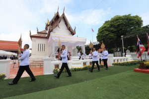 มรภ.เทพสตรี ร่วมพิธีทำน้ำพระพุทธมนต์ศักดิ์สิทธิ์ของจังหวัดลพบุรี