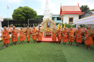 มรภ.เทพสตรี ร่วมพิธีทำน้ำพระพุทธมนต์ศักดิ์สิทธิ์ของจังหวัดลพบุรี