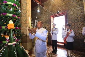 มรภ.เทพสตรี ร่วมพิธีทำน้ำพระพุทธมนต์ศักดิ์สิทธิ์ของจังหวัดลพบุรี
