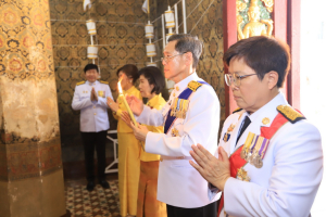 มรภ.เทพสตรี ร่วมพิธีทำน้ำพระพุทธมนต์ศักดิ์สิทธิ์ของจังหวัดลพบุรี