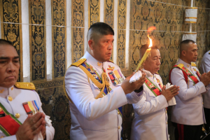 มรภ.เทพสตรี ร่วมพิธีทำน้ำพระพุทธมนต์ศักดิ์สิทธิ์ของจังหวัดลพบุรี