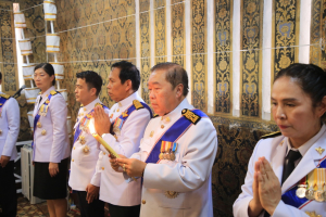 มรภ.เทพสตรี ร่วมพิธีทำน้ำพระพุทธมนต์ศักดิ์สิทธิ์ของจังหวัดลพบุรี