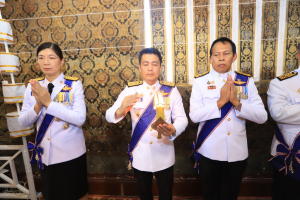 มรภ.เทพสตรี ร่วมพิธีทำน้ำพระพุทธมนต์ศักดิ์สิทธิ์ของจังหวัดลพบุรี