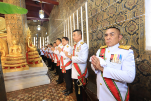 มรภ.เทพสตรี ร่วมพิธีทำน้ำพระพุทธมนต์ศักดิ์สิทธิ์ของจังหวัดลพบุรี