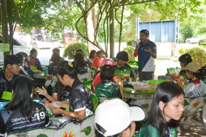 ศูนย์ส่งเสริมการจัดการศึกษาตามพระบรมราโชบาย มรท. จัดโครงการส่งเสริมการนำศาสตร์พระราชาไปใช้ในการดำรงชีวิตให้กับนักศึกษา ปี 1