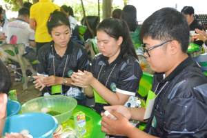 ศูนย์ส่งเสริมการจัดการศึกษาตามพระบรมราโชบาย มรท. จัดโครงการส่งเสริมการนำศาสตร์พระราชาไปใช้ในการดำรงชีวิตให้กับนักศึกษา ปี 1