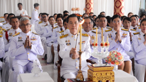 มรท. ร่วมพิธีบำเพ็ญกุศลถวายเป็นพระราชกุศลแด่ รัชกาลที่ 4 เนื่องในอภิลักขิตสมัย 200 ปี นับแต่ทรงพระผนวชในพระบรมราชูปถัมภ์