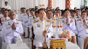 มรท. ร่วมพิธีบำเพ็ญกุศลถวายเป็นพระราชกุศลแด่ รัชกาลที่ 4 เนื่องในอภิลักขิตสมัย 200 ปี นับแต่ทรงพระผนวชในพระบรมราชูปถัมภ์
