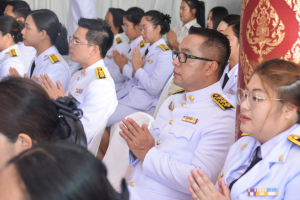 มรท. ร่วมพิธีบำเพ็ญกุศลถวายเป็นพระราชกุศลแด่ รัชกาลที่ 4 เนื่องในอภิลักขิตสมัย 200 ปี นับแต่ทรงพระผนวชในพระบรมราชูปถัมภ์