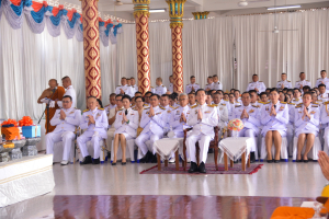 มรท. ร่วมพิธีบำเพ็ญกุศลถวายเป็นพระราชกุศลแด่ รัชกาลที่ 4 เนื่องในอภิลักขิตสมัย 200 ปี นับแต่ทรงพระผนวชในพระบรมราชูปถัมภ์
