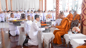 มรท. ร่วมพิธีบำเพ็ญกุศลถวายเป็นพระราชกุศลแด่ รัชกาลที่ 4 เนื่องในอภิลักขิตสมัย 200 ปี นับแต่ทรงพระผนวชในพระบรมราชูปถัมภ์