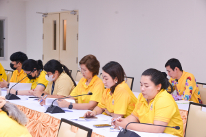 การประชุม คกก.ฝ่ายสวัสดิการ งานรวมใจใส่เสื้อเหลือง เดิน - วิ่ง เฉลิมพระเกียรติ 72 พรรษา