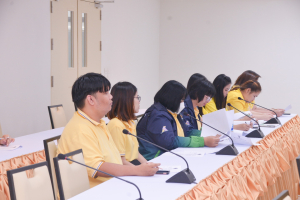 การประชุม คกก.ฝ่ายสวัสดิการ งานรวมใจใส่เสื้อเหลือง เดิน - วิ่ง เฉลิมพระเกียรติ 72 พรรษา