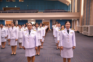 อธิการบดี มรภ.เทพสตรี พร้อมคณะผู้บริหาร บุคลากร และนักศึกษา จัดพิธีถวายพระพรชัยมงคล พระบาทสมเด็จพระเจ้าอยู่หัว เนื่องในโอกาสมหามงคลเฉลิมพระชนมพรรษา 6 รอบ 28 กรกฎาคม 2567