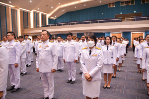 อธิการบดี มรภ.เทพสตรี พร้อมคณะผู้บริหาร บุคลากร และนักศึกษา จัดพิธีถวายพระพรชัยมงคล พระบาทสมเด็จพระเจ้าอยู่หัว เนื่องในโอกาสมหามงคลเฉลิมพระชนมพรรษา 6 รอบ 28 กรกฎาคม 2567