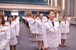 อธิการบดี มรภ.เทพสตรี พร้อมคณะผู้บริหาร บุคลากร และนักศึกษา จัดพิธีถวายพระพรชัยมงคล พระบาทสมเด็จพระเจ้าอยู่หัว เนื่องในโอกาสมหามงคลเฉลิมพระชนมพรรษา 6 รอบ 28 กรกฎาคม 2567