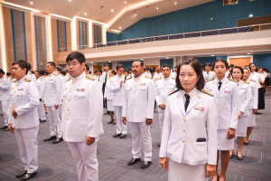 อธิการบดี มรภ.เทพสตรี พร้อมคณะผู้บริหาร บุคลากร และนักศึกษา จัดพิธีถวายพระพรชัยมงคล พระบาทสมเด็จพระเจ้าอยู่หัว เนื่องในโอกาสมหามงคลเฉลิมพระชนมพรรษา 6 รอบ 28 กรกฎาคม 2567