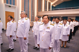 อธิการบดี มรภ.เทพสตรี พร้อมคณะผู้บริหาร บุคลากร และนักศึกษา จัดพิธีถวายพระพรชัยมงคล พระบาทสมเด็จพระเจ้าอยู่หัว เนื่องในโอกาสมหามงคลเฉลิมพระชนมพรรษา 6 รอบ 28 กรกฎาคม 2567