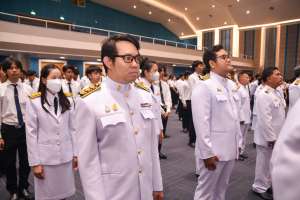 อธิการบดี มรภ.เทพสตรี พร้อมคณะผู้บริหาร บุคลากร และนักศึกษา จัดพิธีถวายพระพรชัยมงคล พระบาทสมเด็จพระเจ้าอยู่หัว เนื่องในโอกาสมหามงคลเฉลิมพระชนมพรรษา 6 รอบ 28 กรกฎาคม 2567