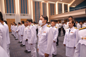 อธิการบดี มรภ.เทพสตรี พร้อมคณะผู้บริหาร บุคลากร และนักศึกษา จัดพิธีถวายพระพรชัยมงคล พระบาทสมเด็จพระเจ้าอยู่หัว เนื่องในโอกาสมหามงคลเฉลิมพระชนมพรรษา 6 รอบ 28 กรกฎาคม 2567