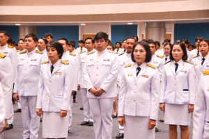 อธิการบดี มรภ.เทพสตรี พร้อมคณะผู้บริหาร บุคลากร และนักศึกษา จัดพิธีถวายพระพรชัยมงคล พระบาทสมเด็จพระเจ้าอยู่หัว เนื่องในโอกาสมหามงคลเฉลิมพระชนมพรรษา 6 รอบ 28 กรกฎาคม 2567
