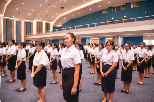 อธิการบดี มรภ.เทพสตรี พร้อมคณะผู้บริหาร บุคลากร และนักศึกษา จัดพิธีถวายพระพรชัยมงคล พระบาทสมเด็จพระเจ้าอยู่หัว เนื่องในโอกาสมหามงคลเฉลิมพระชนมพรรษา 6 รอบ 28 กรกฎาคม 2567