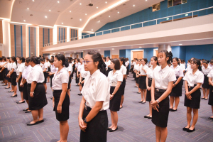 อธิการบดี มรภ.เทพสตรี พร้อมคณะผู้บริหาร บุคลากร และนักศึกษา จัดพิธีถวายพระพรชัยมงคล พระบาทสมเด็จพระเจ้าอยู่หัว เนื่องในโอกาสมหามงคลเฉลิมพระชนมพรรษา 6 รอบ 28 กรกฎาคม 2567