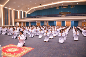 อธิการบดี มรภ.เทพสตรี พร้อมคณะผู้บริหาร บุคลากร และนักศึกษา จัดพิธีถวายพระพรชัยมงคล พระบาทสมเด็จพระเจ้าอยู่หัว เนื่องในโอกาสมหามงคลเฉลิมพระชนมพรรษา 6 รอบ 28 กรกฎาคม 2567