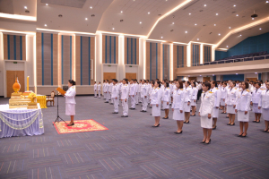 อธิการบดี มรภ.เทพสตรี พร้อมคณะผู้บริหาร บุคลากร และนักศึกษา จัดพิธีถวายพระพรชัยมงคล พระบาทสมเด็จพระเจ้าอยู่หัว เนื่องในโอกาสมหามงคลเฉลิมพระชนมพรรษา 6 รอบ 28 กรกฎาคม 2567