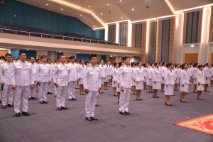 อธิการบดี มรภ.เทพสตรี พร้อมคณะผู้บริหาร บุคลากร และนักศึกษา จัดพิธีถวายพระพรชัยมงคล พระบาทสมเด็จพระเจ้าอยู่หัว เนื่องในโอกาสมหามงคลเฉลิมพระชนมพรรษา 6 รอบ 28 กรกฎาคม 2567