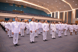 อธิการบดี มรภ.เทพสตรี พร้อมคณะผู้บริหาร บุคลากร และนักศึกษา จัดพิธีถวายพระพรชัยมงคล พระบาทสมเด็จพระเจ้าอยู่หัว เนื่องในโอกาสมหามงคลเฉลิมพระชนมพรรษา 6 รอบ 28 กรกฎาคม 2567
