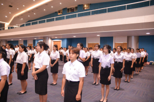 อธิการบดี มรภ.เทพสตรี พร้อมคณะผู้บริหาร บุคลากร และนักศึกษา จัดพิธีถวายพระพรชัยมงคล พระบาทสมเด็จพระเจ้าอยู่หัว เนื่องในโอกาสมหามงคลเฉลิมพระชนมพรรษา 6 รอบ 28 กรกฎาคม 2567