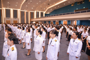 อธิการบดี มรภ.เทพสตรี พร้อมคณะผู้บริหาร บุคลากร และนักศึกษา จัดพิธีถวายพระพรชัยมงคล พระบาทสมเด็จพระเจ้าอยู่หัว เนื่องในโอกาสมหามงคลเฉลิมพระชนมพรรษา 6 รอบ 28 กรกฎาคม 2567