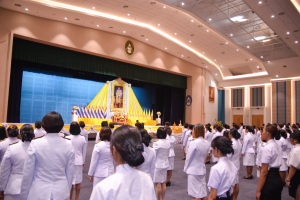อธิการบดี มรภ.เทพสตรี พร้อมคณะผู้บริหาร บุคลากร และนักศึกษา จัดพิธีถวายพระพรชัยมงคล พระบาทสมเด็จพระเจ้าอยู่หัว เนื่องในโอกาสมหามงคลเฉลิมพระชนมพรรษา 6 รอบ 28 กรกฎาคม 2567