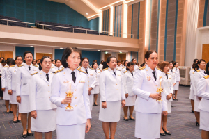อธิการบดี มรภ.เทพสตรี พร้อมคณะผู้บริหาร บุคลากร และนักศึกษา จัดพิธีถวายพระพรชัยมงคล พระบาทสมเด็จพระเจ้าอยู่หัว เนื่องในโอกาสมหามงคลเฉลิมพระชนมพรรษา 6 รอบ 28 กรกฎาคม 2567
