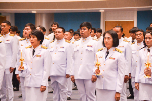 อธิการบดี มรภ.เทพสตรี พร้อมคณะผู้บริหาร บุคลากร และนักศึกษา จัดพิธีถวายพระพรชัยมงคล พระบาทสมเด็จพระเจ้าอยู่หัว เนื่องในโอกาสมหามงคลเฉลิมพระชนมพรรษา 6 รอบ 28 กรกฎาคม 2567