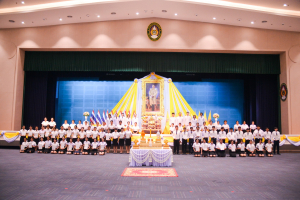 อธิการบดี มรภ.เทพสตรี พร้อมคณะผู้บริหาร บุคลากร และนักศึกษา จัดพิธีถวายพระพรชัยมงคล พระบาทสมเด็จพระเจ้าอยู่หัว เนื่องในโอกาสมหามงคลเฉลิมพระชนมพรรษา 6 รอบ 28 กรกฎาคม 2567