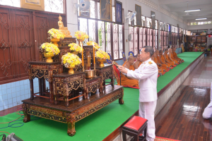 มรท. ร่วมพิธีเนื่องในวันคล้ายวันประสูติ พระเจ้าวรวงศ์เธอ พระองค์เจ้าโสมสวลี กรมหมื่นสุทธนารีนาถ