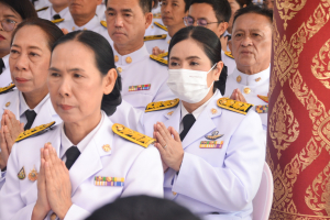 มรท. ร่วมพิธีเนื่องในวันคล้ายวันประสูติ พระเจ้าวรวงศ์เธอ พระองค์เจ้าโสมสวลี กรมหมื่นสุทธนารีนาถ