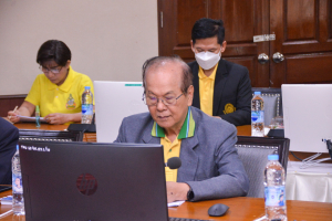 ผู้บริหาร มรท. และผู้เกี่ยวข้อง ร่วมรับฟังการแจ้งผลการติดตาม ตรวจสอบฯ ปีงบประมาณ พ.ศ. 2567 ระยะ 6 เดือน