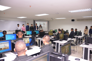 คณะเทคโนโลยีอุตสาหกรรมจัดอบรมหลักสูตรช่างควบคุมเครื่องกลึง CNC ระดับ 1