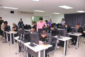 คณะเทคโนโลยีอุตสาหกรรมจัดอบรมหลักสูตรช่างควบคุมเครื่องกลึง CNC ระดับ 1
