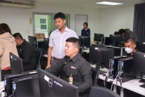 คณะเทคโนโลยีอุตสาหกรรมจัดอบรมหลักสูตรช่างควบคุมเครื่องกลึง CNC ระดับ 1