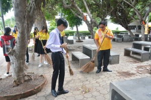 มรภ.เทพสตรี แสดงเจตจำนง ทำดีด้วยหัวใจชาวราชภัฏร่วมต่อต้านภัยบุหรี่ไฟฟ้าในรั้วมหาวิทยาลัย และจัดกิจกรรมจิตอาสาทำความสะอาดภูมิทัศน์ภายในมหาวิทยาลัย เพื่อเทิดพระเกียรติ พระบาทสมเด็จพระเจ้าอยู่หัว เนื่องในโอกาสพระราชพิธีมหามงคลเฉลิมพระชนมพรรษา 6 รอบ 28 กรกฎาคม 2567