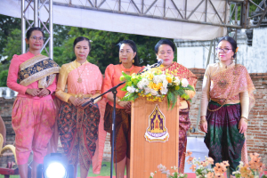 มรภ.เทพสตรี ร่วมโครงการสืบสานศิลป์ แผ่นดินสมเด็จพระนารายณ์มหาราช เฉลิมพระเกียรติพระบาทสมเด็จพระเจ้าอยู่หัว